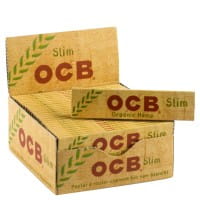 OCB Organic Hemp Smoking Paper King Size Slim - Box (50 Stück)