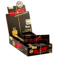 RAW Black Classic King Size Slim - Box (24 Stück a 50 Blättchen)