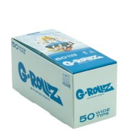 G-Rollz Dunkees ''Alice'' Blue Filter Tips - Box (24 Stück a 50 Tips)