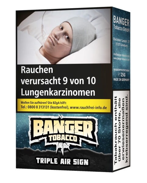 Banger Tobacco 25g - TRIPLE AIR SIGN