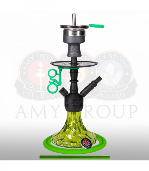Amy Alu Brilli S 107.03 - black powder green