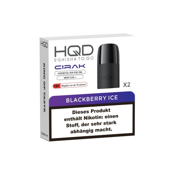 HQD Cirak Pod 2 Stück - Blackberry Ice