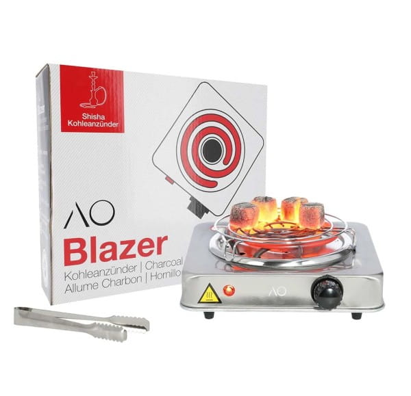 AO Kohleanzünder Blazer Premium Edelstahl - 1000W